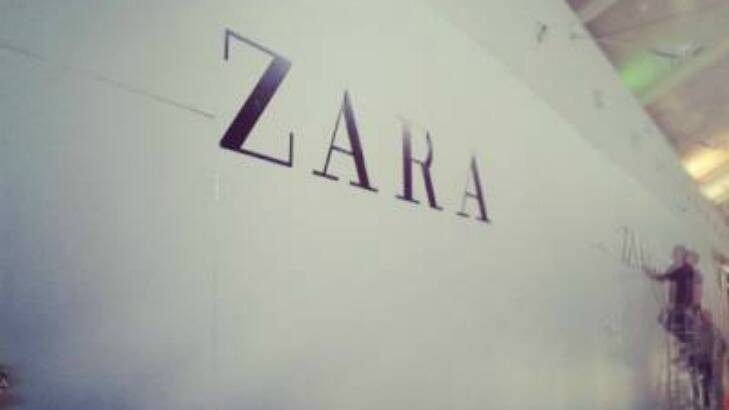 The new Zara store will open on the top floor of the Canberra Centre. Photo: Eugene Flores