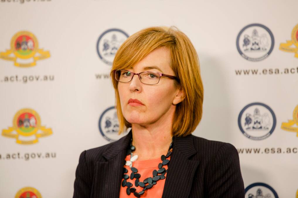 ACT Health Minister Meegan Fitzharris was not briefed about significant delays to a review of the territory's opioid treatment guidelines. Photo: Jamila Toderas