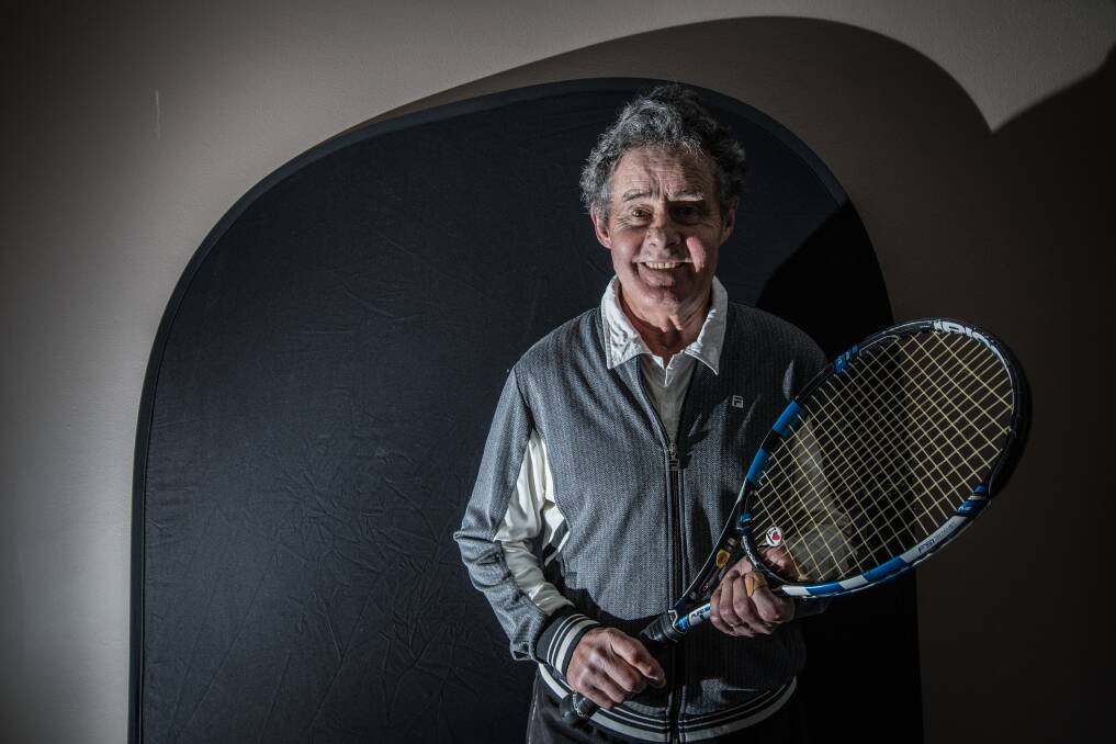 Reid Tennis Club president Terry Walker. Photo: Karleen Minney