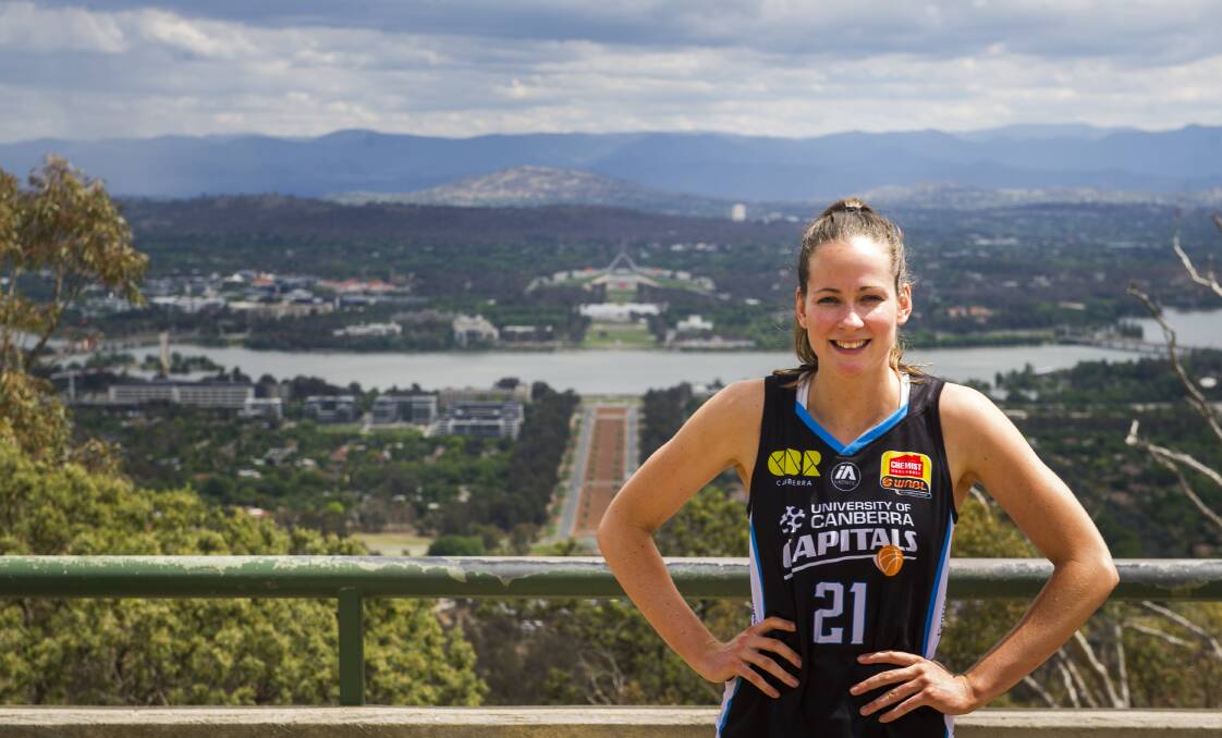 Canberra Capitals player Keely Froling thought her exams were over. Photo: Elesa Kurtz