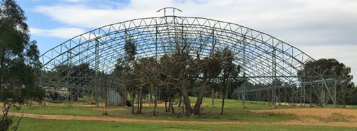 The mystery shed of Gundaroo. Photo: Stephen Goggs