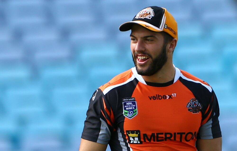 New Raider: Wests Tigers fullback James Tedesco will sign with Canberra.