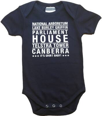 For Prince George... as a memento of his first trip to Canberra.