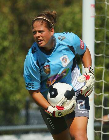 Chantel Jones has signed with Canberra United for the upcoming W-League season. Photo: Getty Images