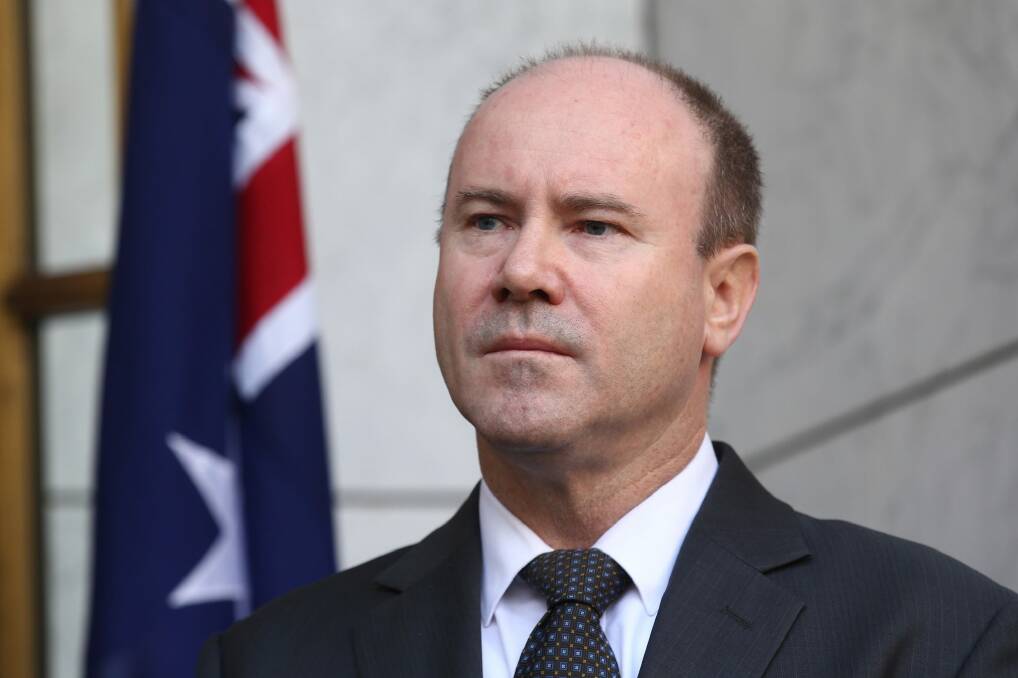 Greg Moriarty was announced as the new anti-terrorism coordinator by Prime Minister Tony Abbott during a press conference at Parliament House in Canberra on Monday 25 May 2015. Photo: Andrew Meares Photo: Andrew Meares