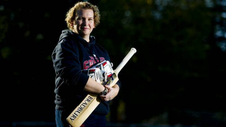 Eastlake cricketer Petra Bright had a positive reaction when she told her teammates she was gay. Photo: Jay Cronan