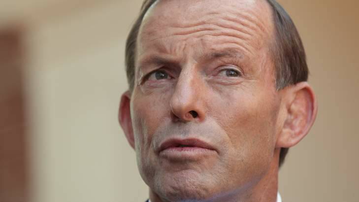 Opposition Leader Tony Abbott has flagged $10 billion in public sector savings. Photo: Alex Ellinghausen