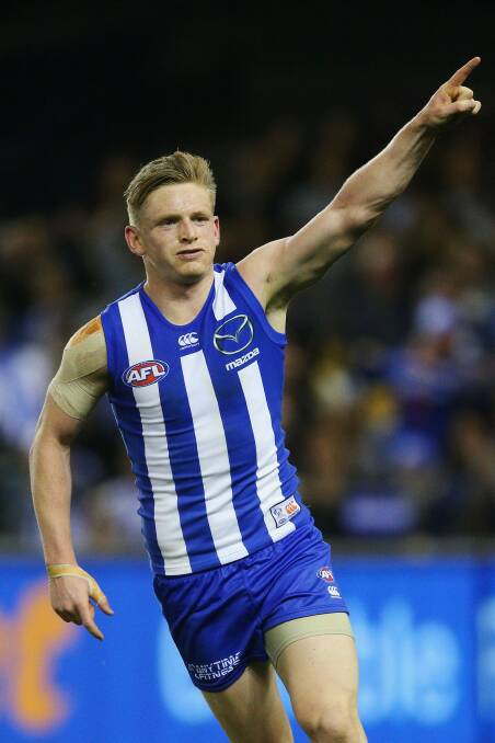 The Kangaroos have gone left-field in their search for a young ruckman. Photo: Getty Images