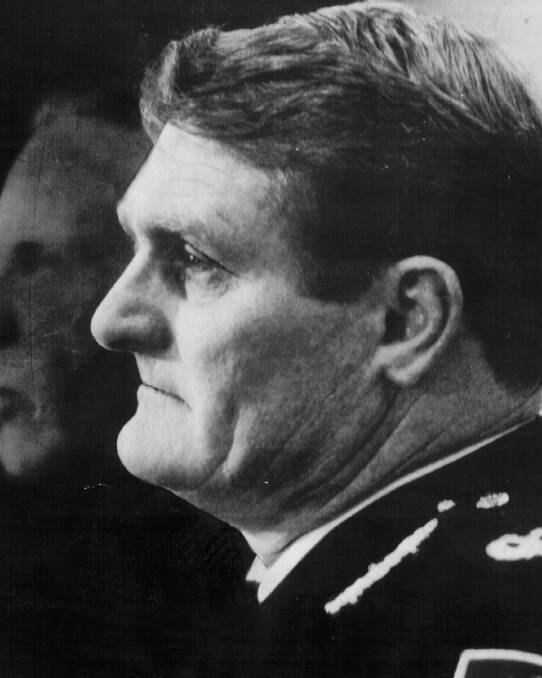 Federal Police Commissioner Colin Winchester was shot outside his home in 1989.