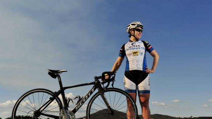 Chloe Hosking is one of four Canberra cyclists in the Giro Rosa and the Tour de France. Photo: Jay Cronan