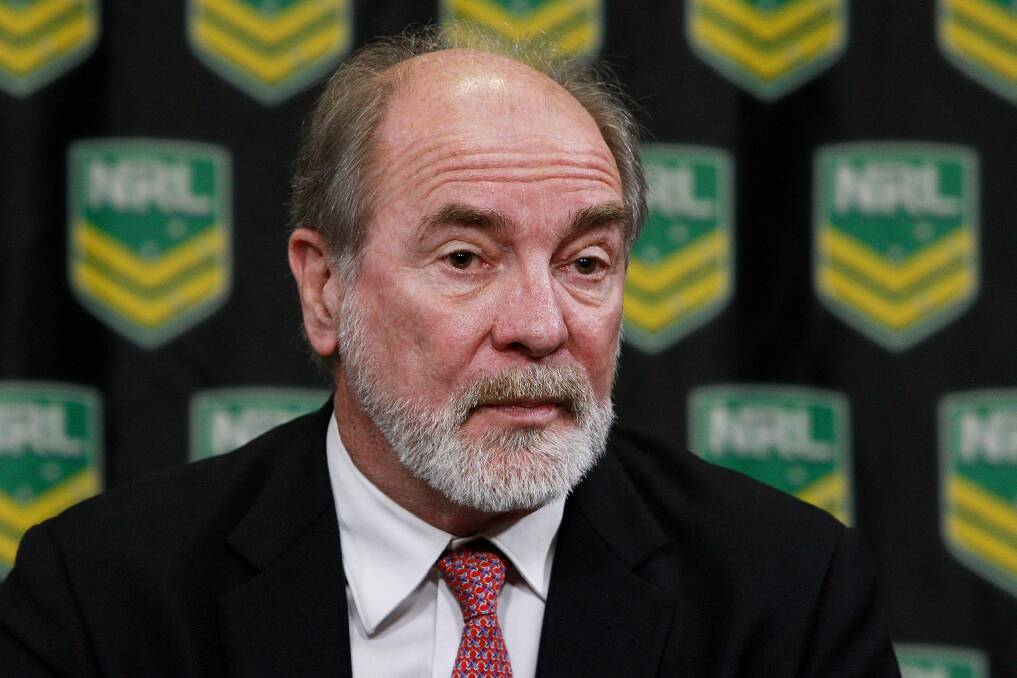 Australian Rugby League Commission chairman John Grant backs the relocation plan. Photo: Lisa Maree Williams