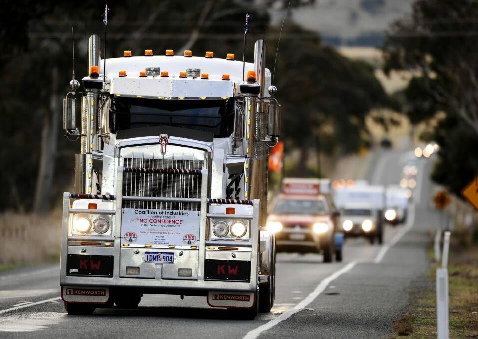 The Barton Highway has been one of the roads earmarked for upgrades. Photo: Stuart Walmsley