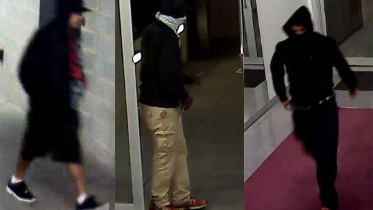 Three people are wanted over two burglaries in Barton in October. Photo: ACT Policing
