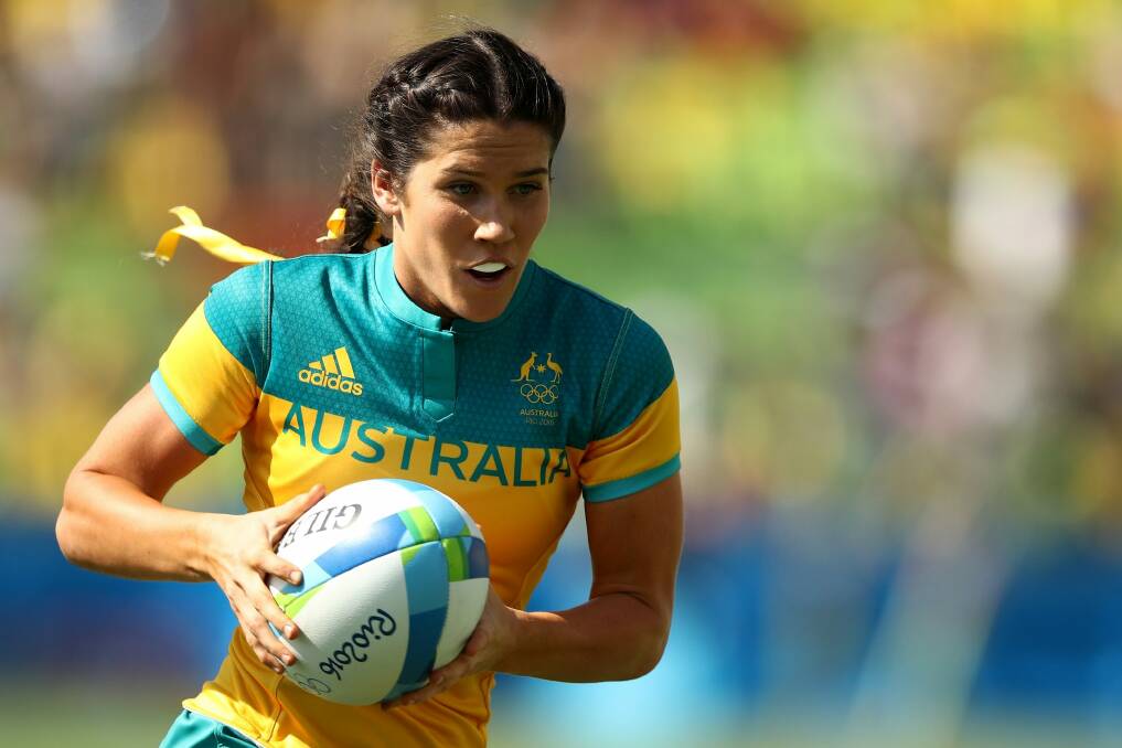 Class act: Sevens player Charlotte Caslick. Photo: Getty Images