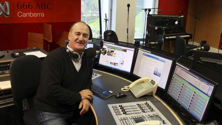 666 ABC Canberra broadcaster Philip Clark. Photo: Supplied by the ABC
