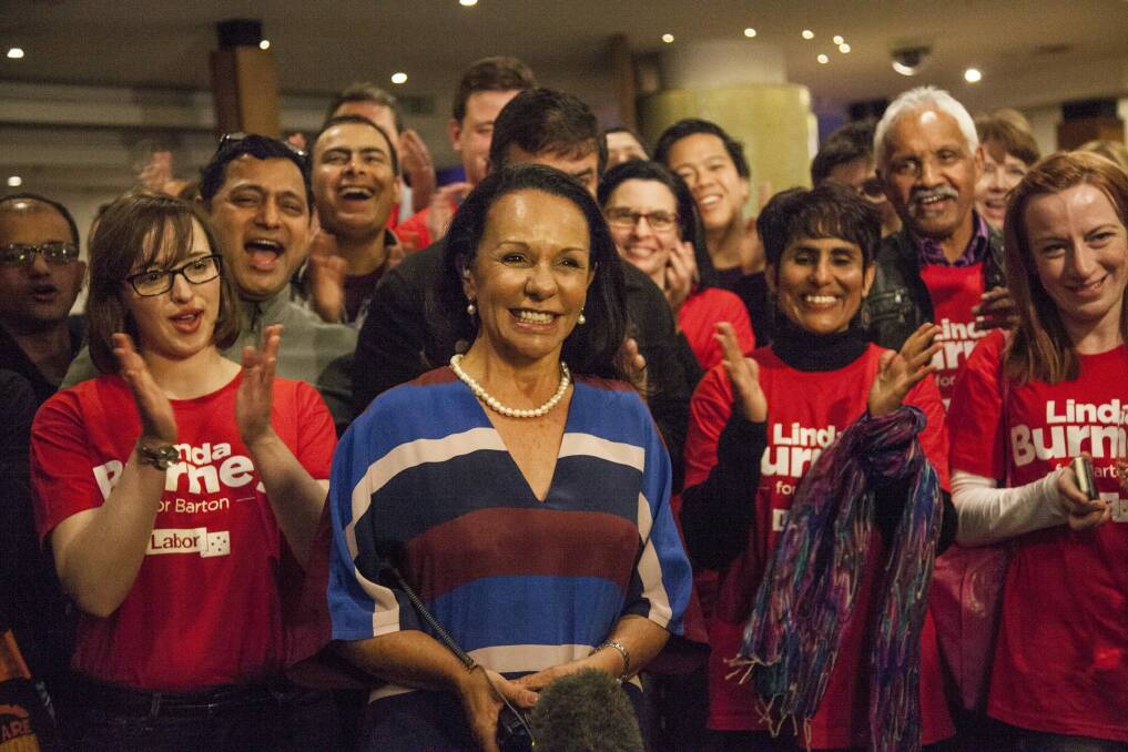 Left-aligned and new federal MP Linda Burney. Photo: Juno Gemes