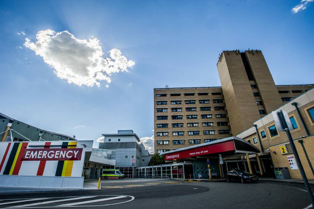 Canberra's ageing hospital. Photo: Karleen Minney