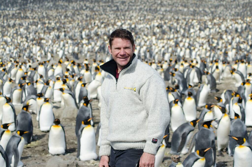 Deadly 60 host: Steve Backshall is on his way to Canberra. Photo: Scott Alexander