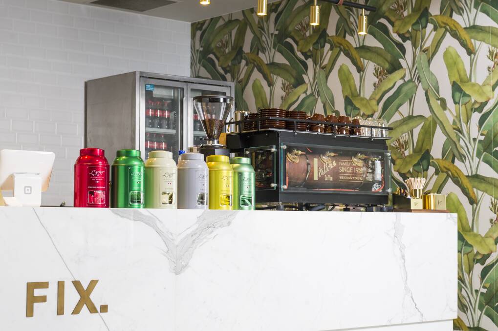 Get your coffee fix at Fix, in the revamped ANU Union, one of the many food options. Photo: Dion Georgopoulos