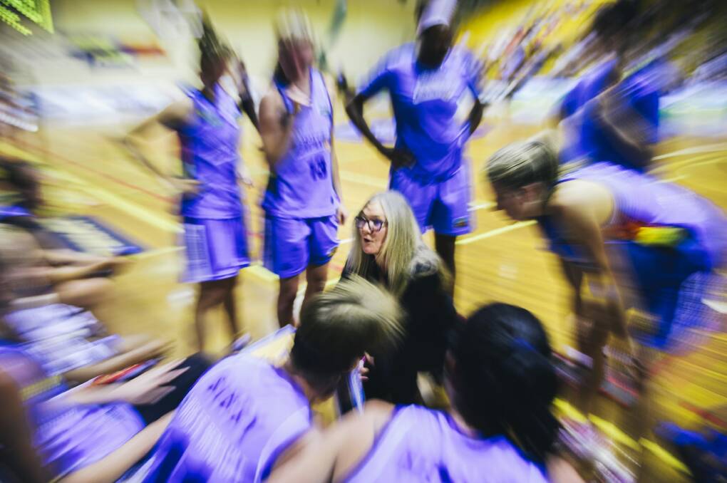 Capitals' coach Carrie Graf says she won't think about her WNBL future until after the season. Photo: Rohan Thomson