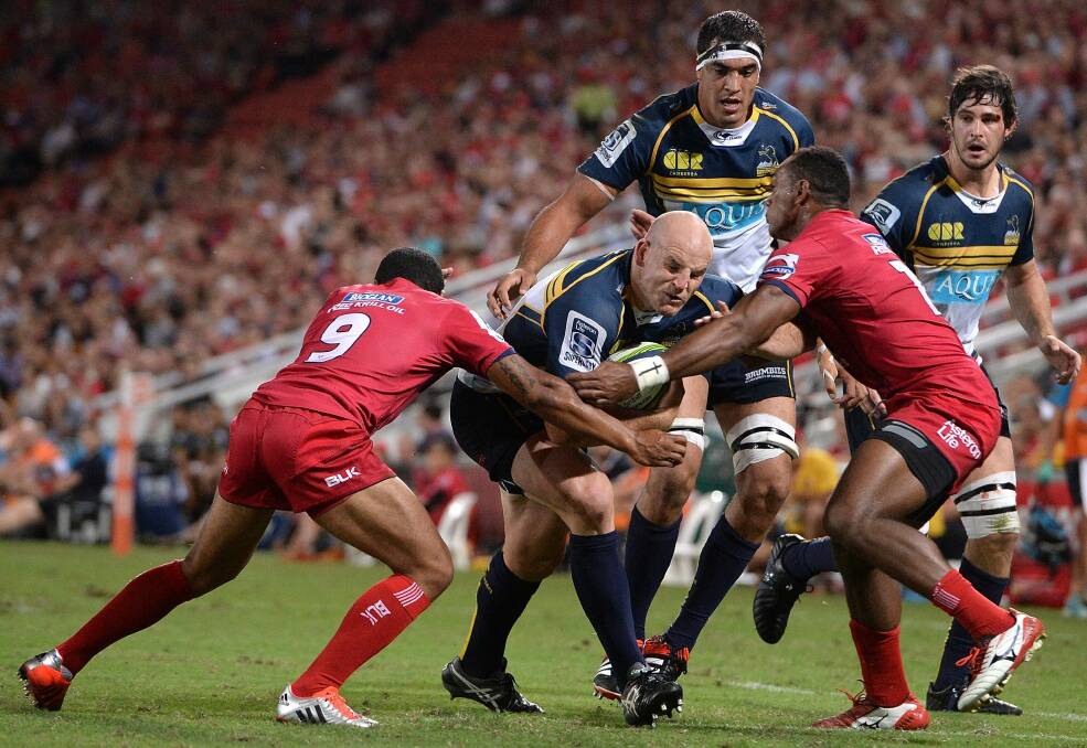 Stephen Moore says the Brumbies face the biggest test of their season. Photo: Getty Images