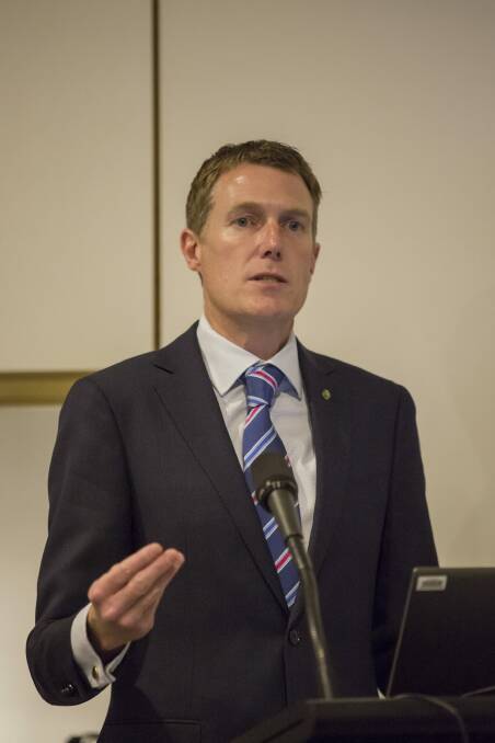 Social Services Minister Christian Porter says the changes  are all about consistency. Photo: Jamila Toderas