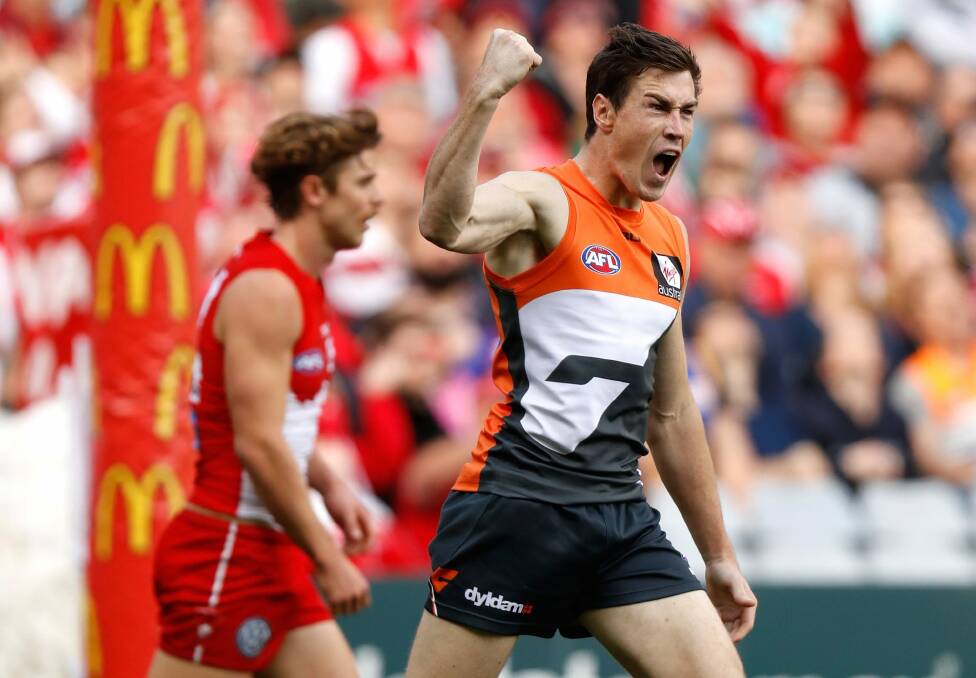 One to watch: Jeremy Cameron. Photo: AFL Media/Getty Images
