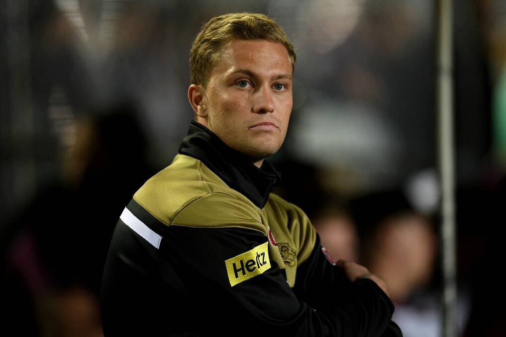 Out of action: Matt Moylan has missed Penrith's last month of the season - including the club's finals campaign - because of injury. Photo: AAP