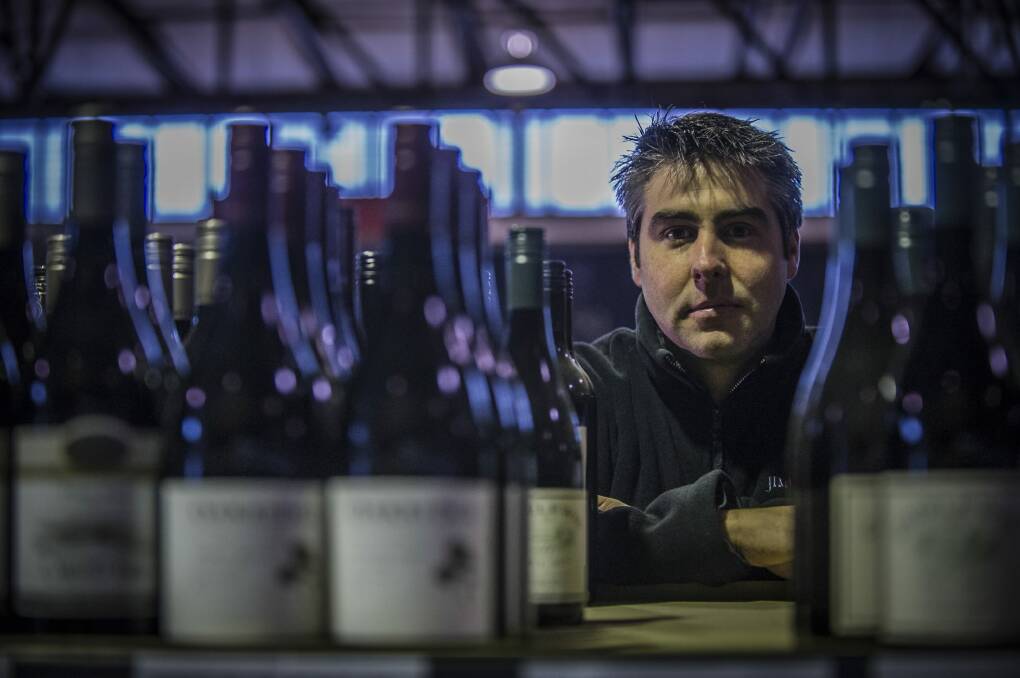 The general manager of Canberra family-owned liquor retailer Jim Murphy, Adrien Murphy, said it was a hard decision to close the Majura Park store. Photo: Karleen Minney