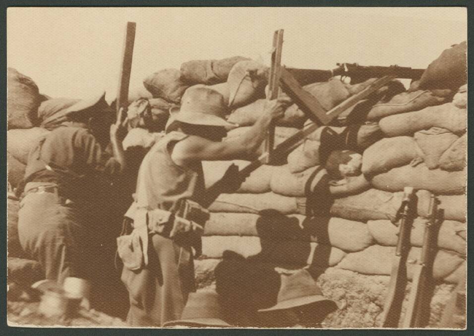 Conflict: Trench warfare at Gallipoli, State Library of South Australia Photo: supplied