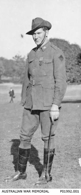 Private William Jackson. Photo: Australian War Memorial