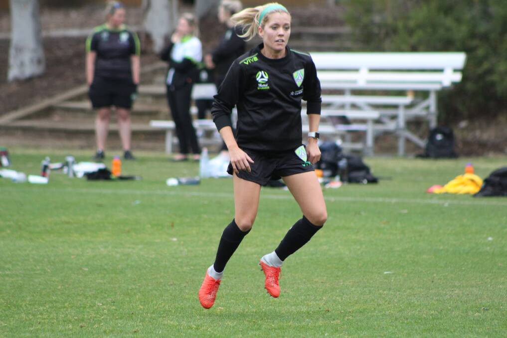 Canberra United recruit Denise O'Sullivan will play in the W-League this year. Photo: Canberra United
