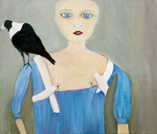 Brenda Runnegar's painting 'Janine'.