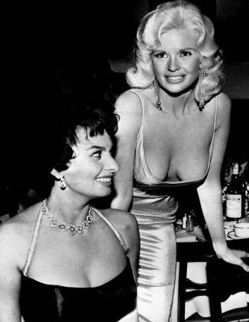 Sophia Loren has explained her reasoning for giving Jayne Mansfield the side-eye in 1957 because she was concerned "everything in her dress is going to blow".