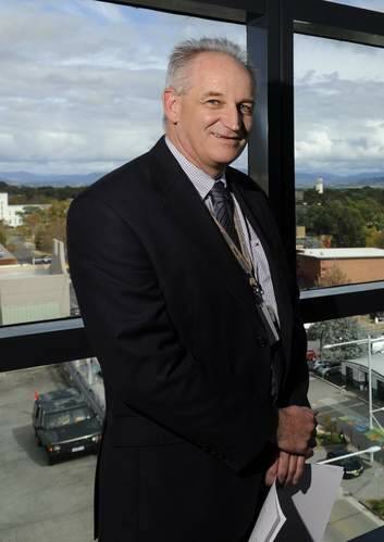 Lithicon director and ANU Pro-Vice Chancellor of Innovation and Advancement, Professor Michael Cardew-Hall. Photo: Lannon Harley