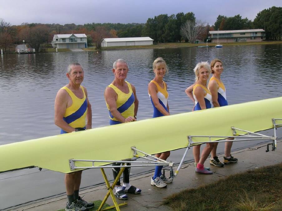 The Canberra Rowing Club will celebrate with a 300-metre sprint regatta in Yarralumla Bay and brunch in the morning, followed by a black tie event at the National Portrait Gallery at night.