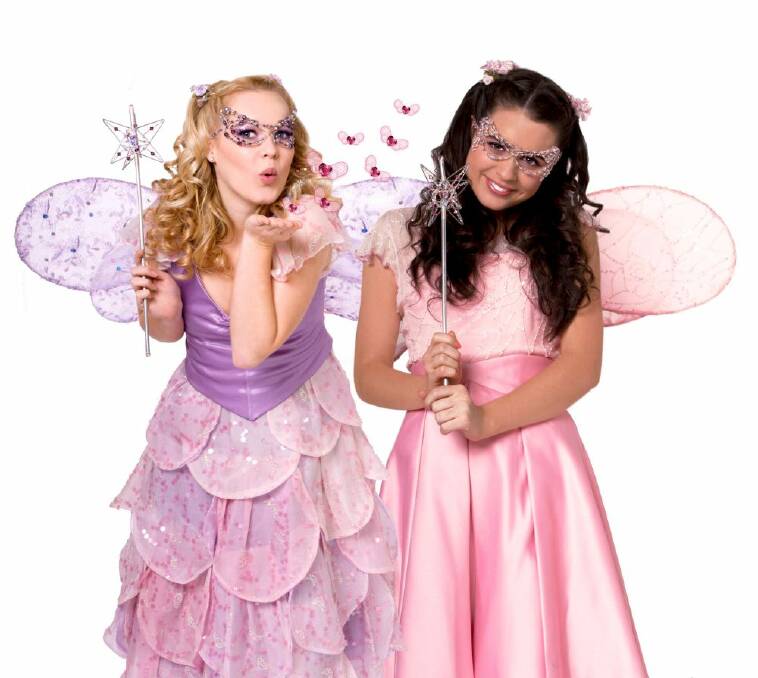 The Fairies - Harmony and Rhapsody - will perform at the Canberra Theatre Centre.