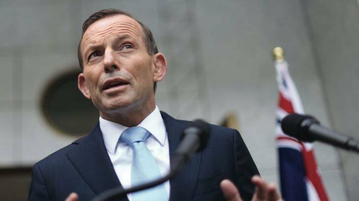 Tony Abbott will take a pay cut. Photo: Andrew Meares