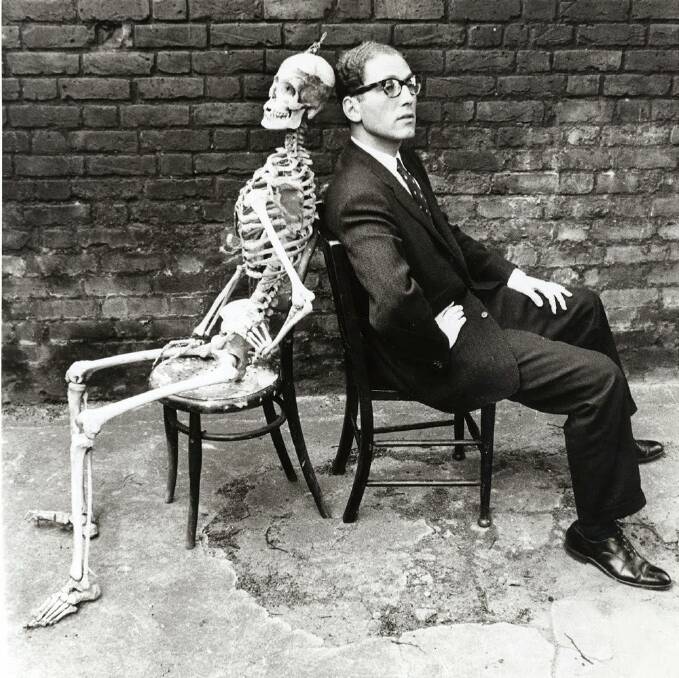 Tom Lehrer and a deathly quiet friend.