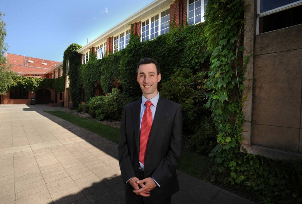 Principal of Canberra Grammar Dr Justin Garrick said it was going to be hard to beat the school's results of 2015. Photo: Richard Briggs