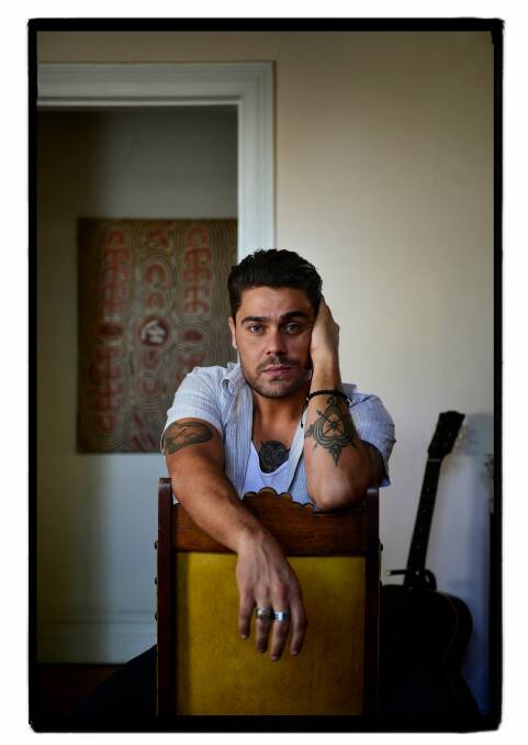 Dan Sultan is doing two shows at The Street Theatre.  Photo: Penny Stephens PKS