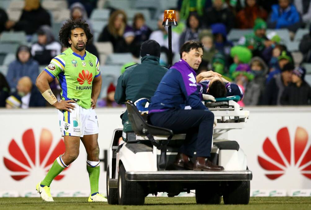 Sia Soliola is looking at a suspension. (Photo by Mark Nolan/Getty Images) Photo: Getty Images