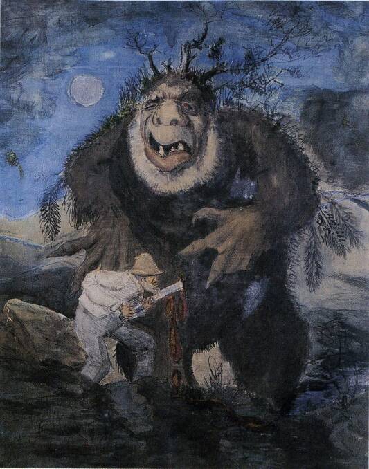 A Kittelsen wood troll. Photo: Ian Warden