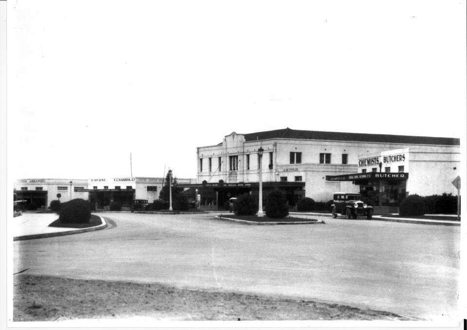 Franklin Street in Manuka in 1932. Photo: Canberra Times archives