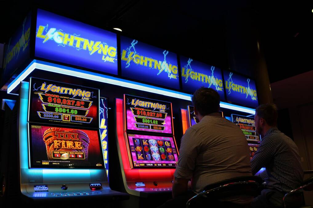 Gamblers lost $230 million in 2014-15, according to recent analysis from the Australian National University, with poker machines swallowing $167 million alone. Photo: Peter Braig
