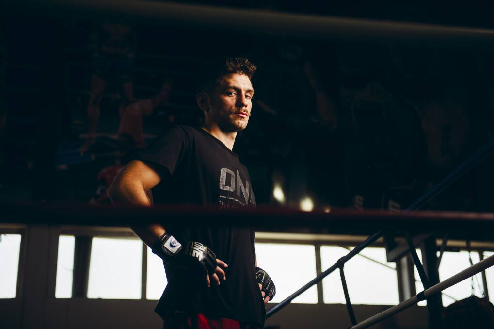 Canberra kickboxer Josh Tonna is fighting at ONE Championship's upcoming event in Manila. Photo: Dion Georgopoulos