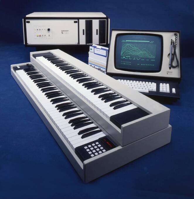The Fairlight CMI (or Computer Musical Instrument). Photo: National Film and Sound Archive