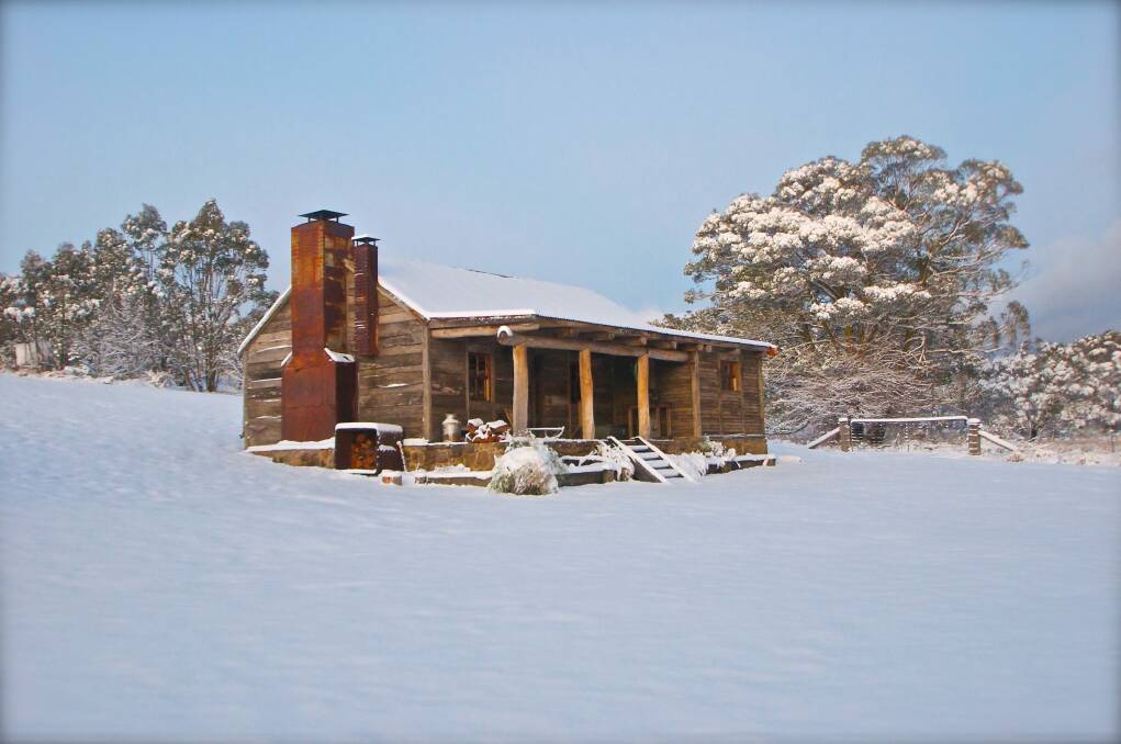 Winter at Moonbah Hut. Photo: Brett Smith