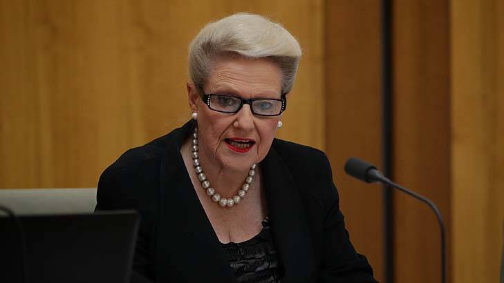 Bronwyn Bishop says that compulsory preferential voting has led to a rise in informal votes. Photo: Alex Ellinghausen