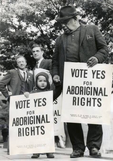 Ms Townsend's family bought their first property in 1967, when the indigenous vote was granted via referendum.
